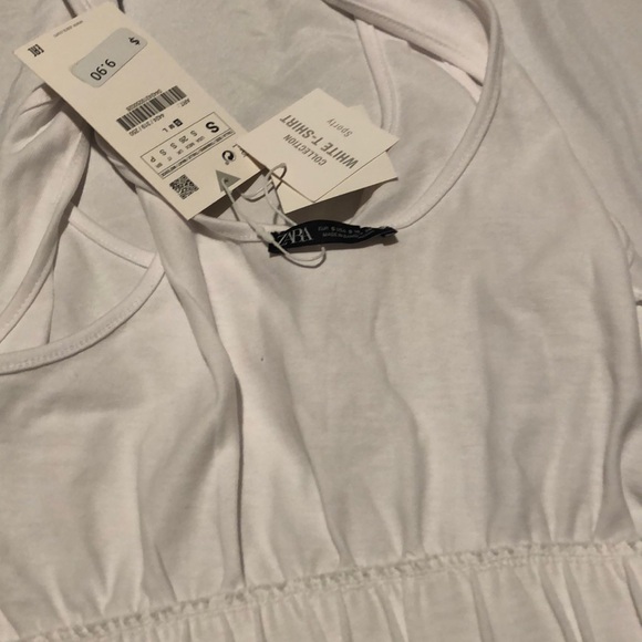 Zara Other - White Sporty bra